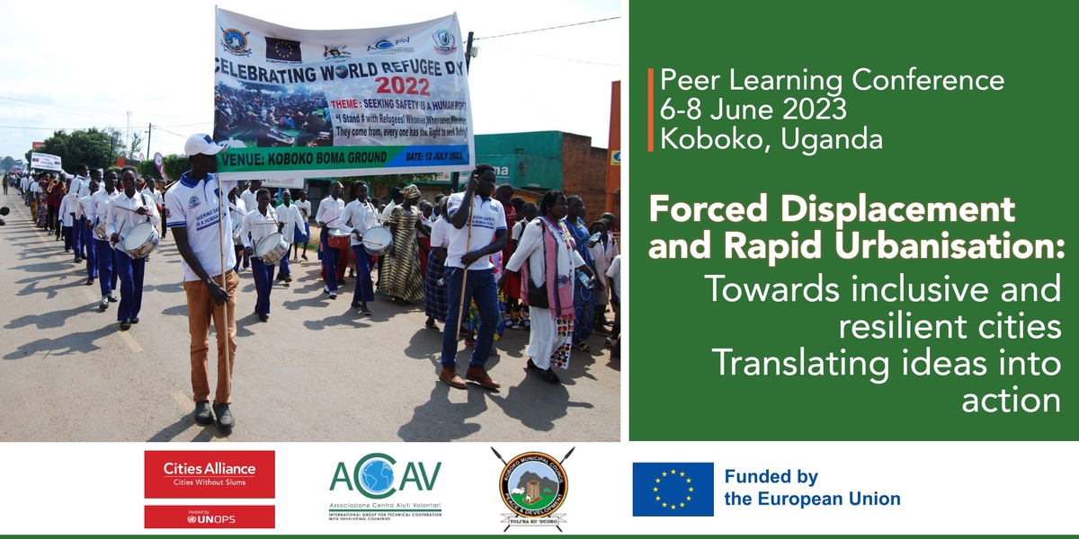 Peer Learning: Refugees and Urbanisation, Koboko, Uganda June 2023 flyer