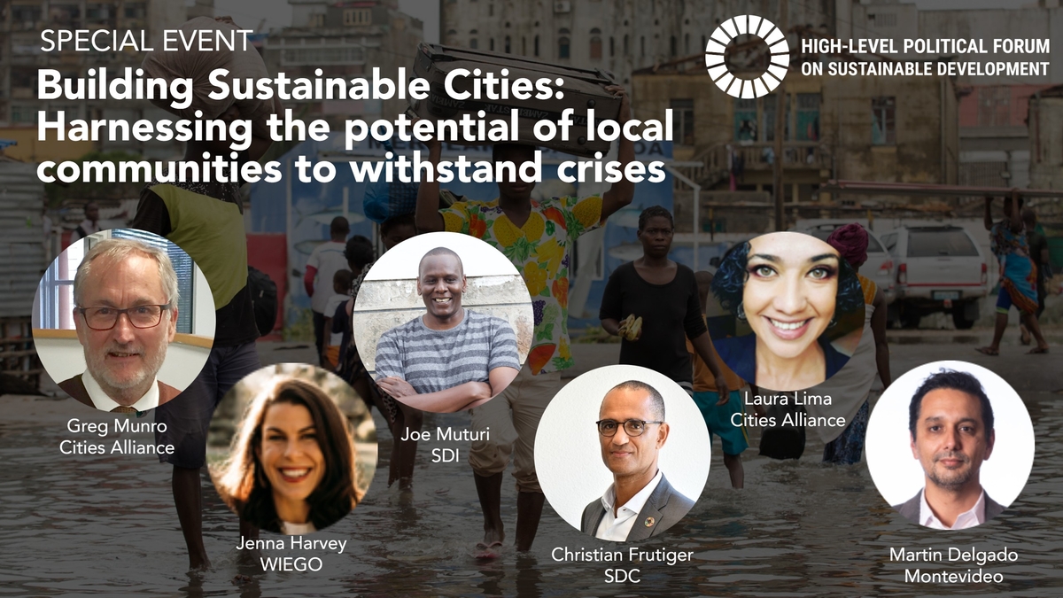 Cities Alliance at the HLPF 2023, speakers