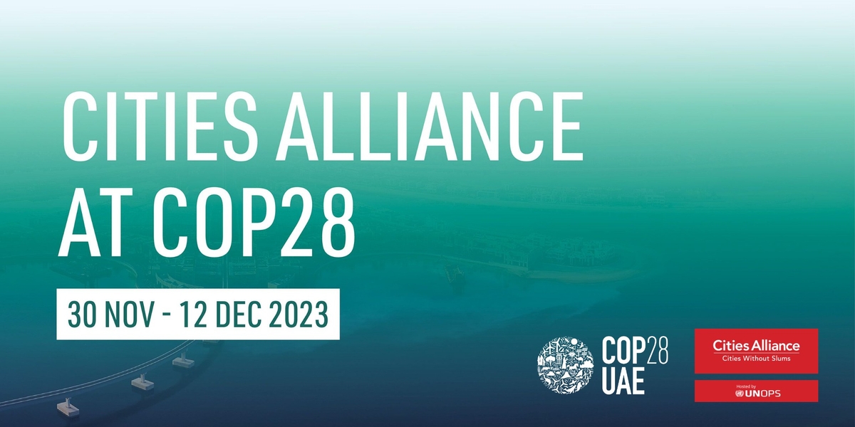 Cities Alliance at COP28 flyer