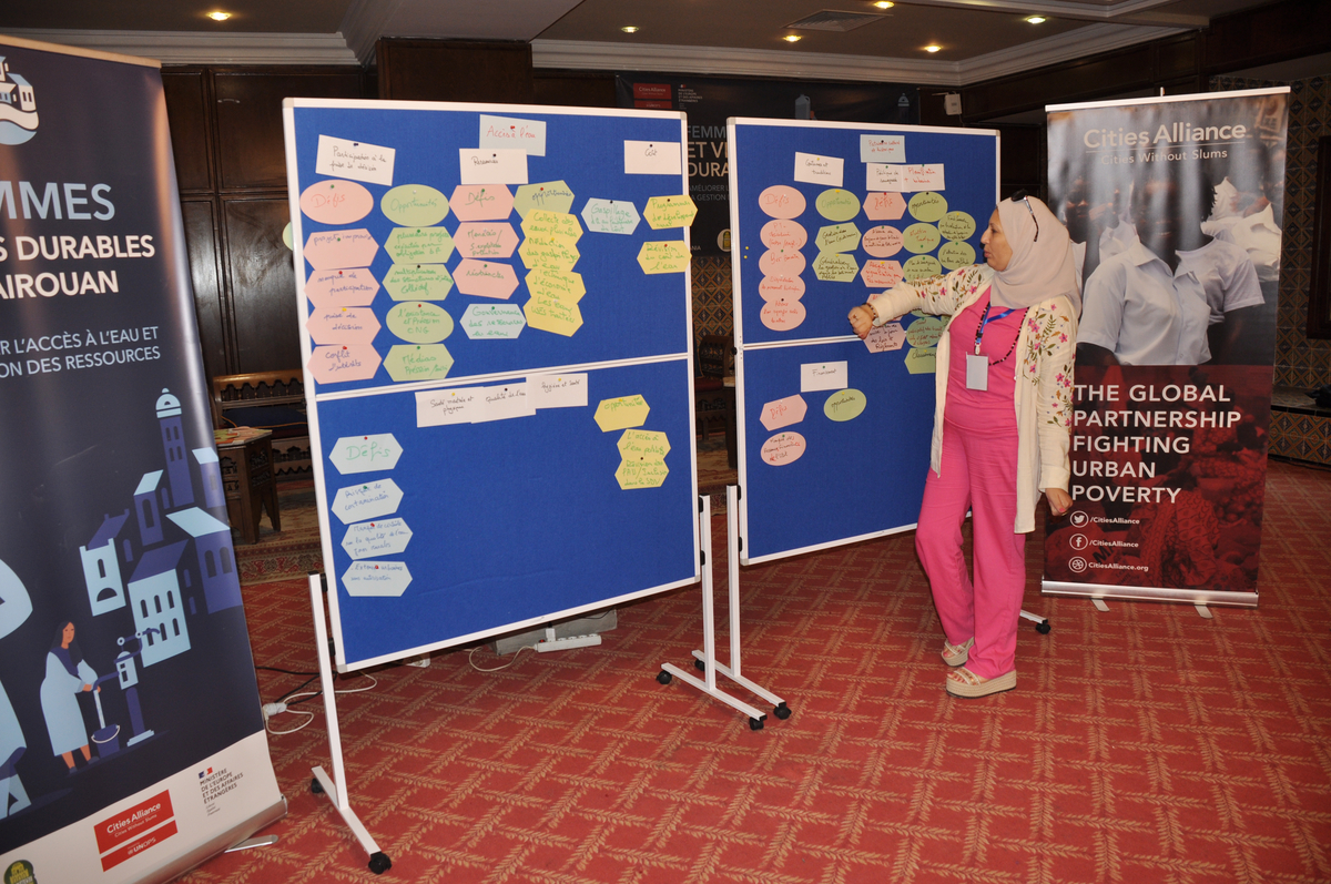 Women and Sustainable Cities programme - stakeholder workshop Kairouan, Tunisia 2023