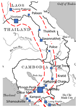 Mekong-corridor-map-Brian Roberts