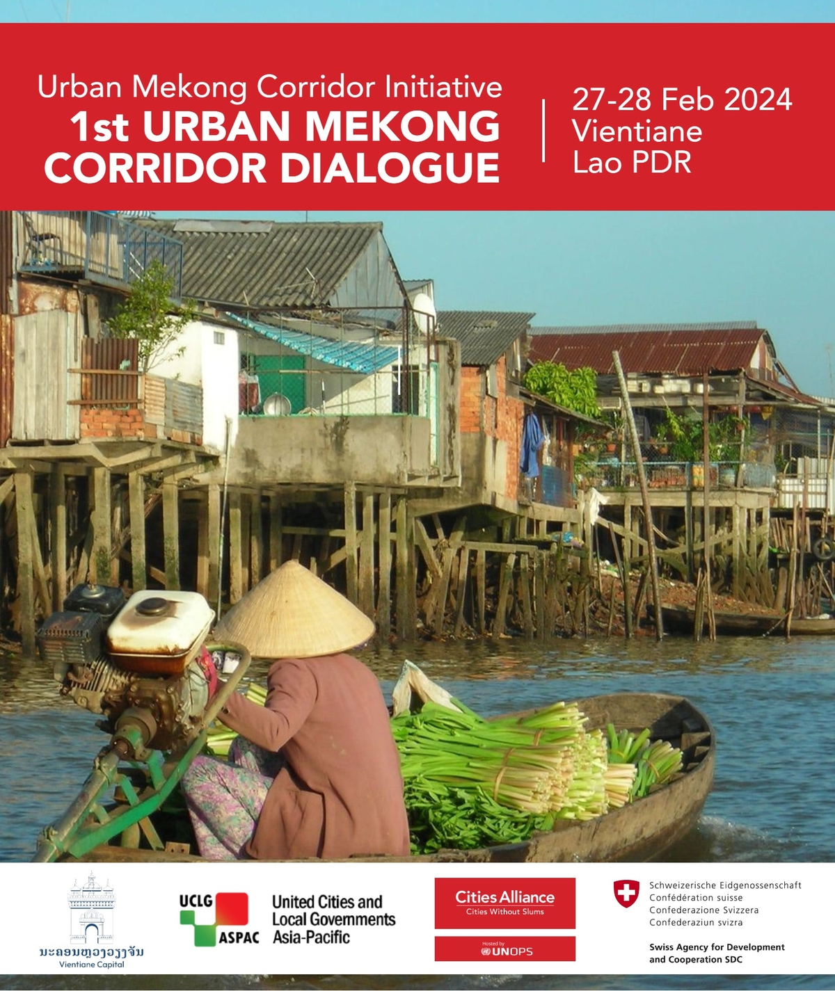 1st Urban Mekong Corridor Dialogue flyer