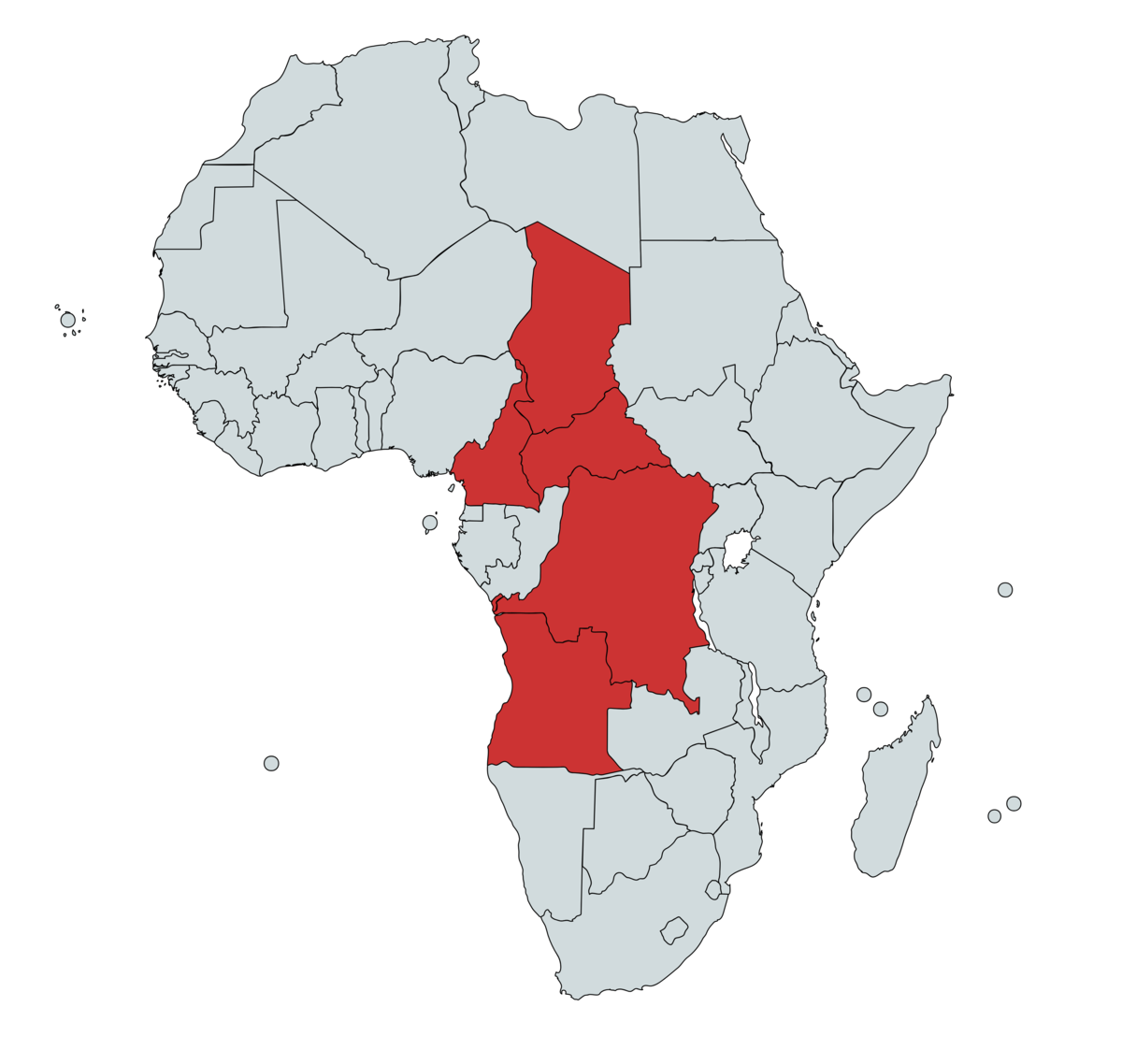 central-africa-mapchart