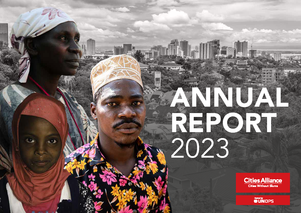Cities Alliance Annual Report 2023 cover Annual Report 2023