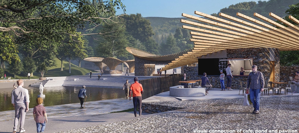 Nepal, design competition. Tansen, Kudapani Park - Picnic and more. Credit:1st prize winners Nepal, design competition. Tansen, Kudapani Park - Picnic and more. Credit:1st prize winners