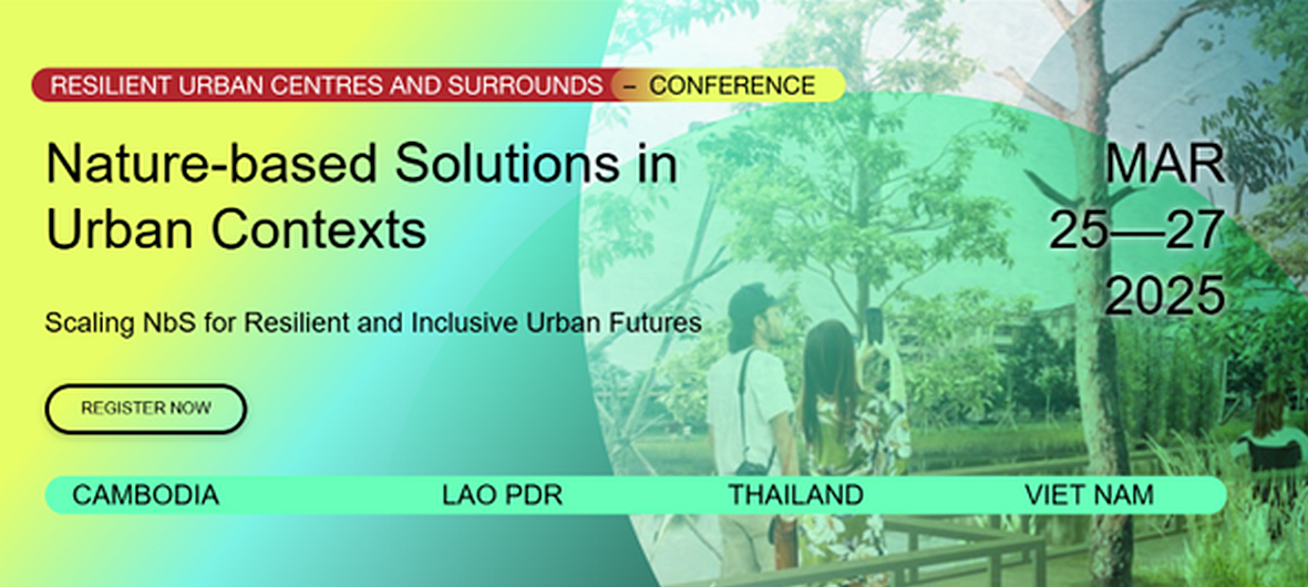 Nature-based solutions urban conference 2025 flyer Nature-based solutions urban conference 2025 flyer