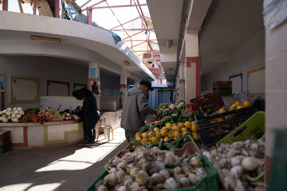 Gabadji Grandi Market (before intervention) Gabadji Grandi Market (before intervention)