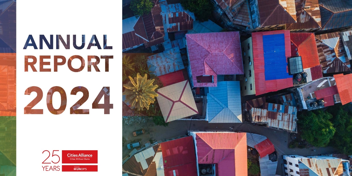 Cities Alliance Annual Report 2024 cover web