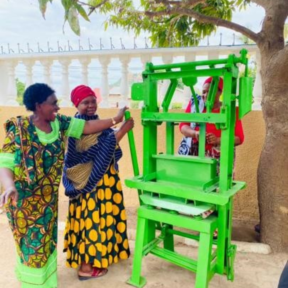 Brick making machine to support the housing cooperative (Centre for Community Initiatives Tanzania)