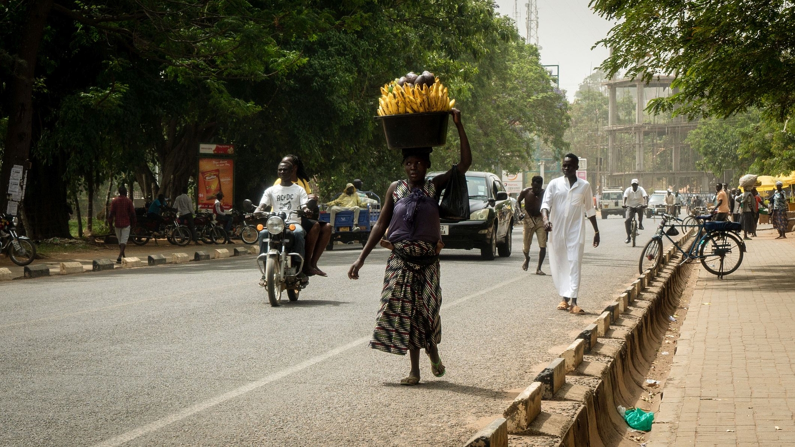 Woman in the street, Arua, Uganda