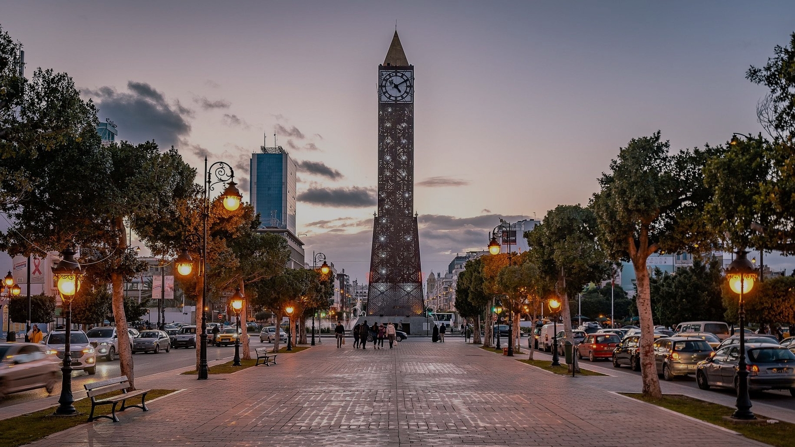 Habib Bourguiba Avenue, Tunis, Tunisia. Photo:Alexander,AdobeStock.com