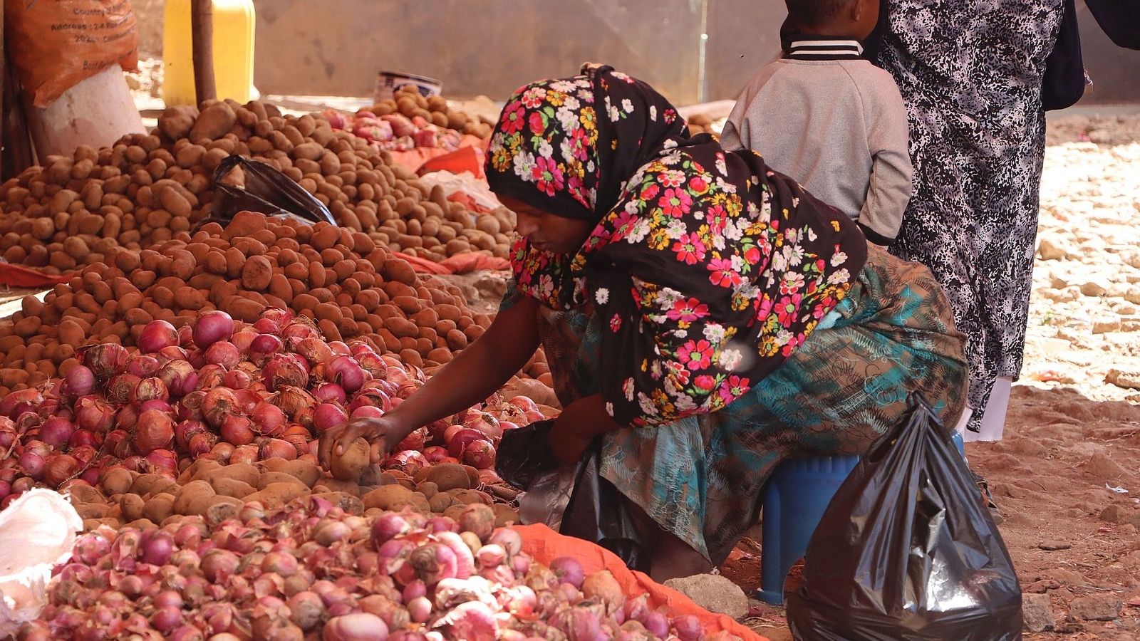 Market vendor, Jigjiga, Ethiopia